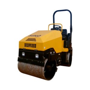 Ride-On Vibrating Drum Roller