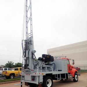 Truck mounted rotary